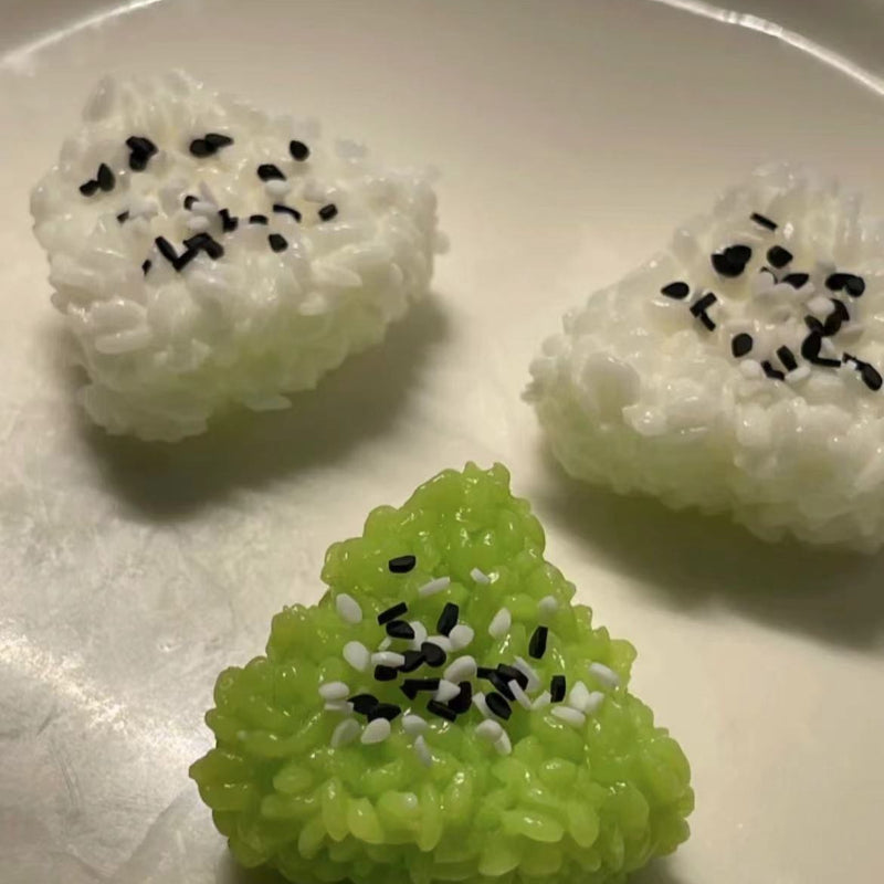 Handmade Silicone Squishy Mini RiceBall