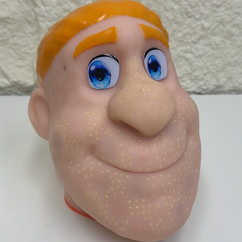 Eco-Friendly Realistic Acne Popping Stress Relief Toy Big Head Pimple Squeezer