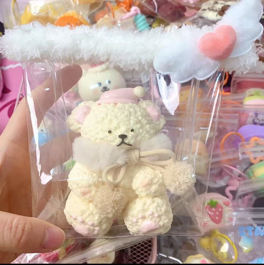 Handmade Silicone Tabab Squishy Teddy Bear