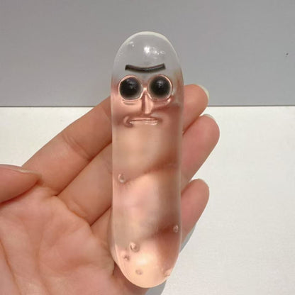 Clear Cucumber Taba Squishy Toy