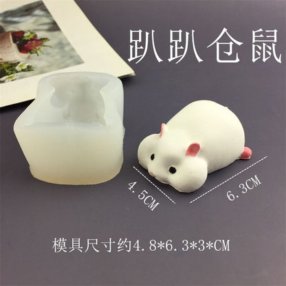 Hamster Mold for Making Squishy