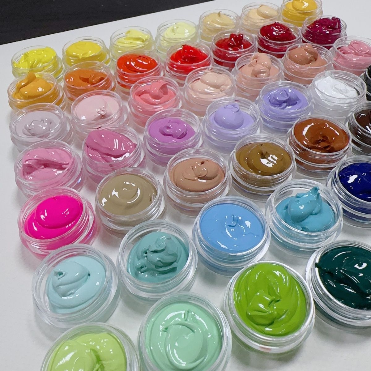 5g/bottle Making Silicone Squishy Color Paste (note color number)