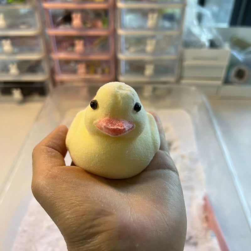 Handmade Silicone Squishy Duck