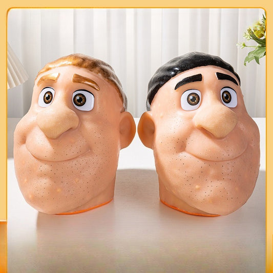 Eco-Friendly Realistic Acne Popping Stress Relief Toy Big Head Pimple Squeezer