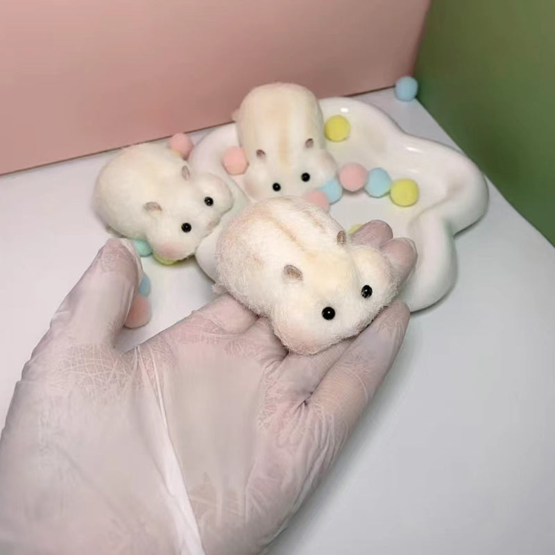 Handmade Silicone Squishy Hamster