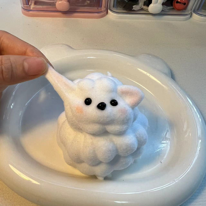 Handmade Silicone Squishy Big Lamb