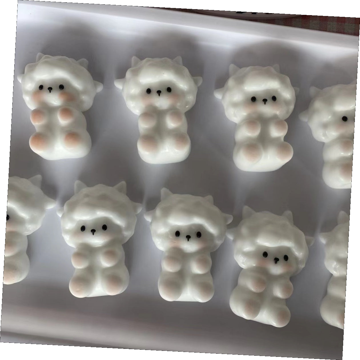 Handmade Silicone Lamb Stress Relief Toy Taba Squishy