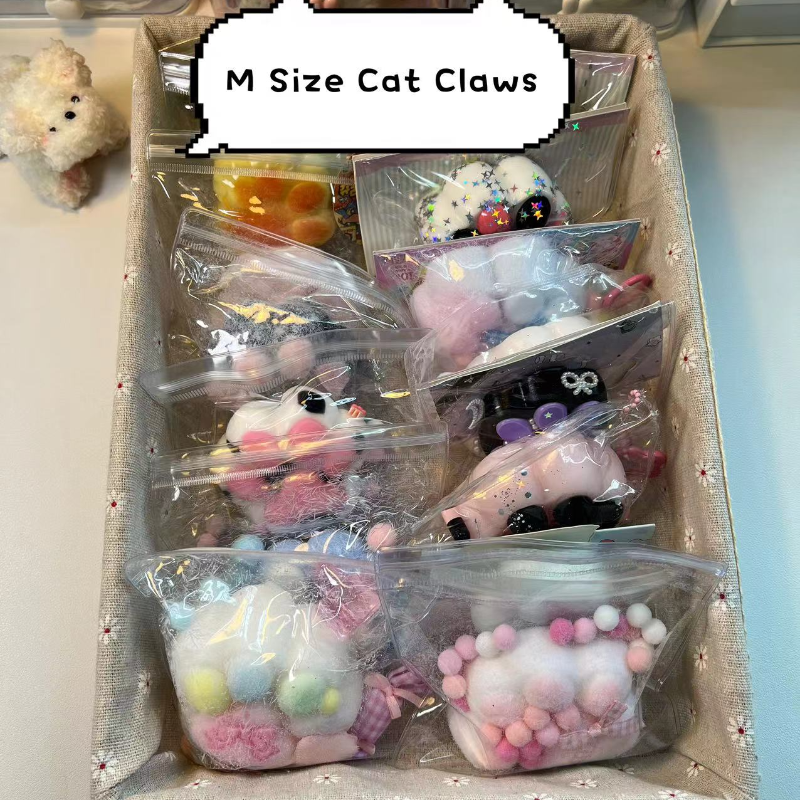 Mystery Box ！Contains 4 series: Animal, Food, Cat's Paw, and HK ...