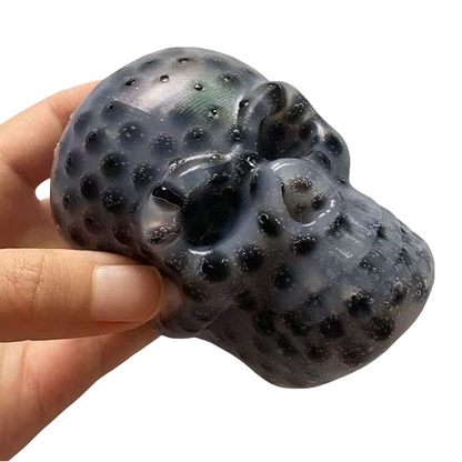 Skull Water Beads Pimple Popper Picky Fidget Toys for Stress Relief