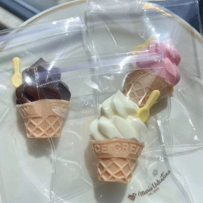 Handmade Silicone Squishy Mini Ice Cream