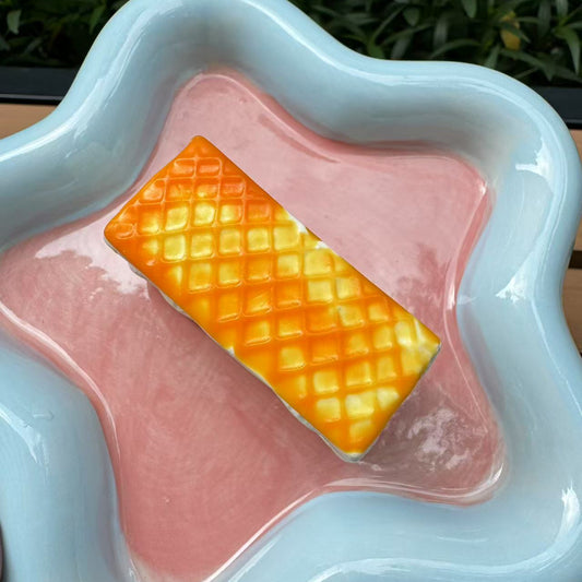 Double-layer Cookies  Frozen Butter Taba Squishy  Toy