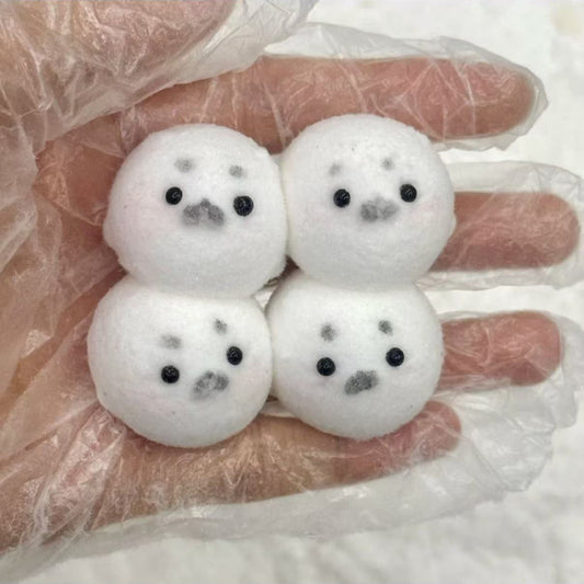 1Pcs Mini Seal  Taba Squishy Toy