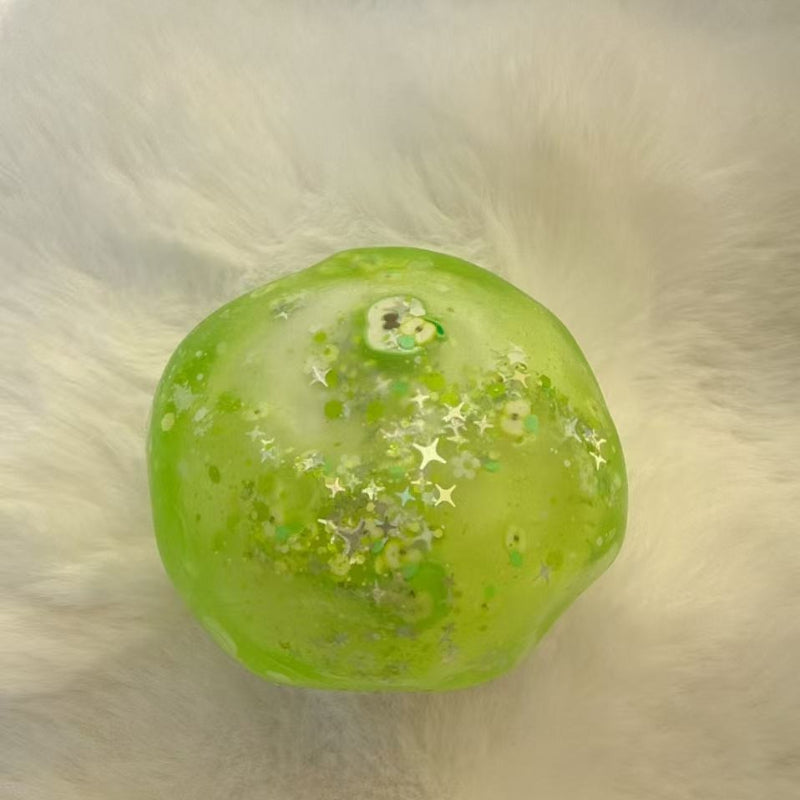 Cracking Wax Ball Green Apple