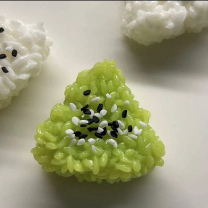 Handmade Silicone Squishy Mini RiceBall