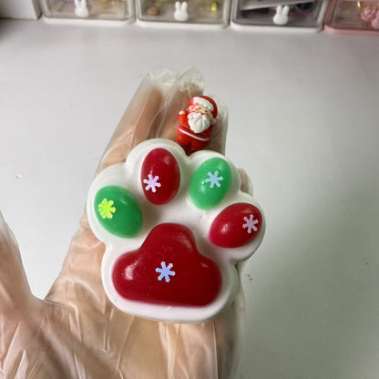 Handmade Christmas Cat‘s Paw