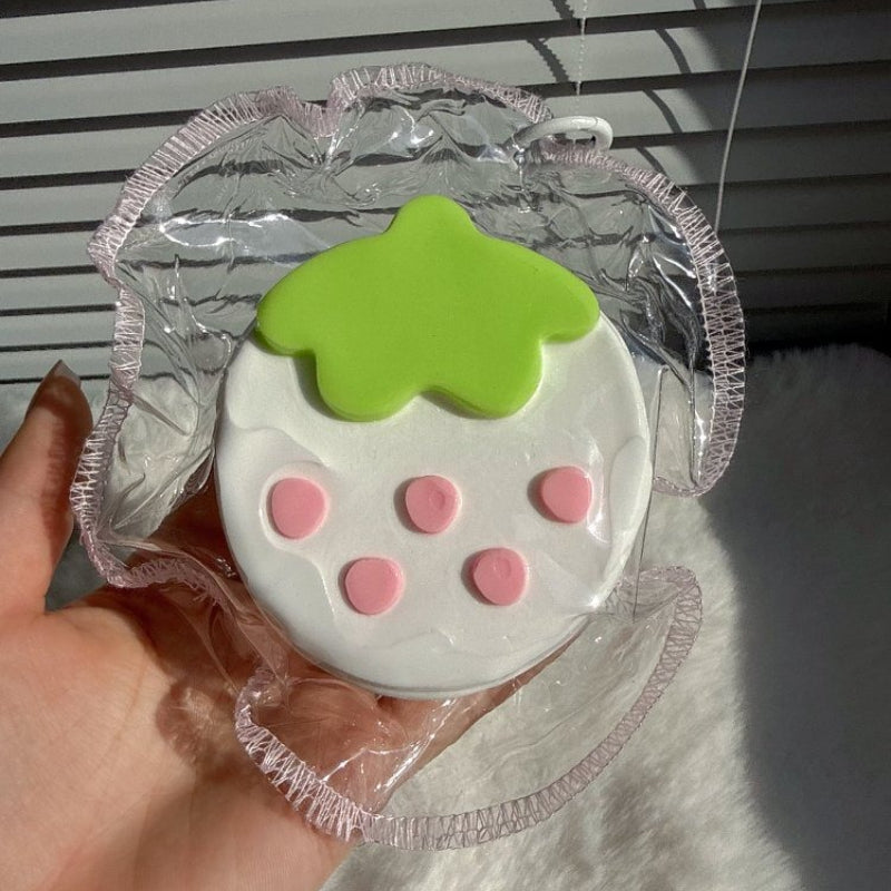 Strawberry Mille  Cake Taba Squishy Toy