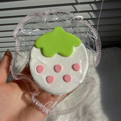 Strawberry Mille  Cake Taba Squishy Toy