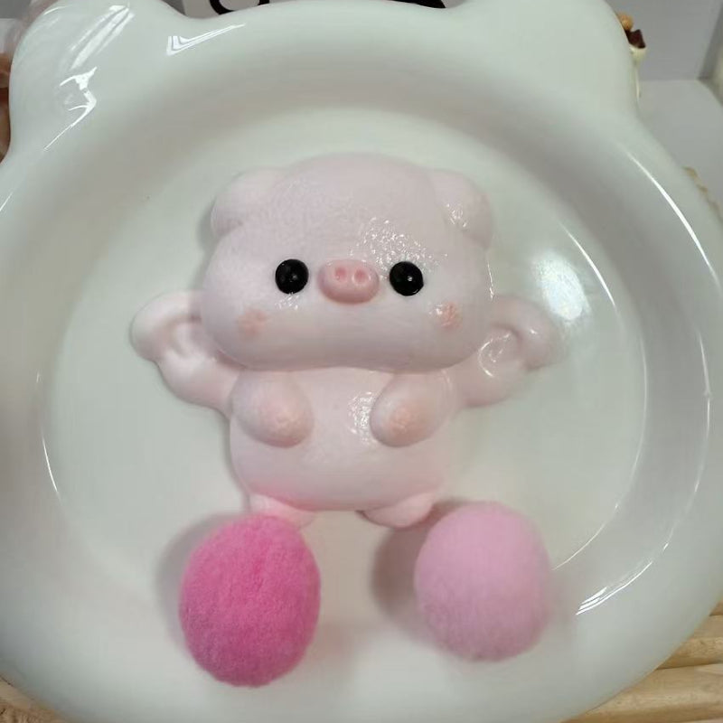 Handmade Silicone Tabab Squishy Piggy