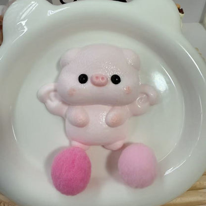 Handmade Silicone Tabab Squishy Piggy