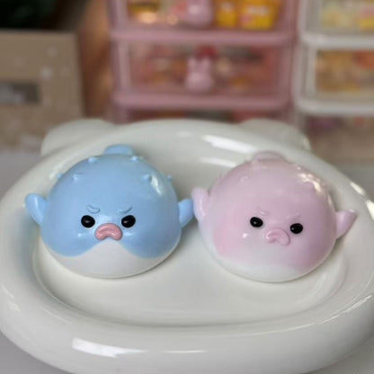 Handmade Silicone Squishy Puffer Fish