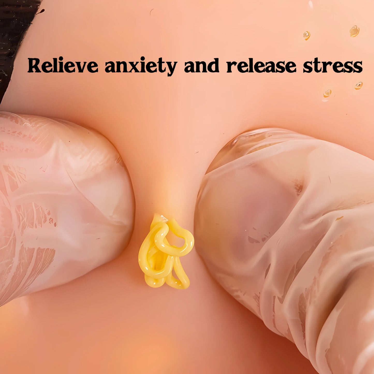 Eco-Friendly Reusable Realistic Acne Popping Stress Relief Toy Big Head Pimple Squeezer