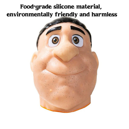 Eco-Friendly Reusable Realistic Acne Popping Stress Relief Toy Big Head Pimple Squeezer