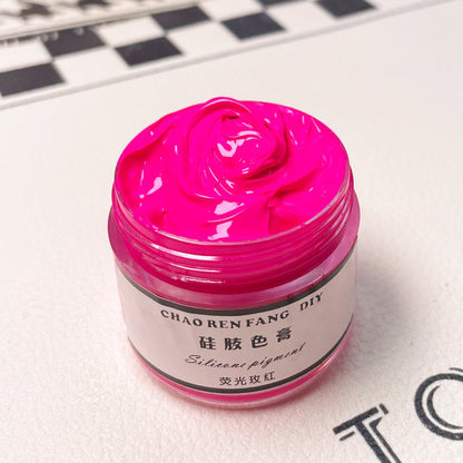 30g/bottle Making Silicone Squishy Color Paste (50 Colors)