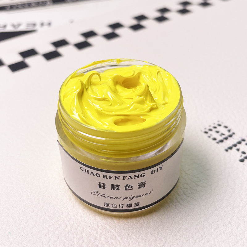 30g/bottle Making Silicone Squishy Color Paste (50 Colors)