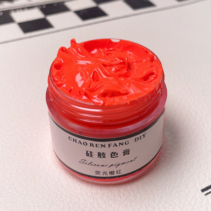 30g/bottle Making Silicone Squishy Color Paste (50 Colors)