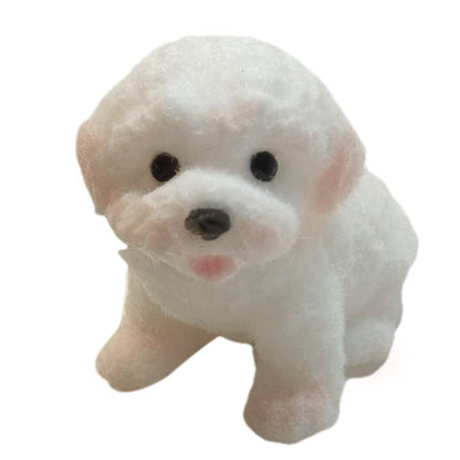 Handmade Silicone  Squishy Puppy Bichon Frise