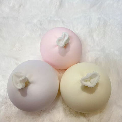 Frosted Milk-Skin Mochi Stress Ball