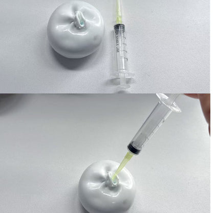 Handmade Sand Stress Relief Balls  ( Includes plastic tip syringe)