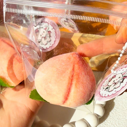 Peach Taba Squishy Toy