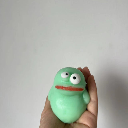 Handmade Silicone Squishy the Grinch/Monster