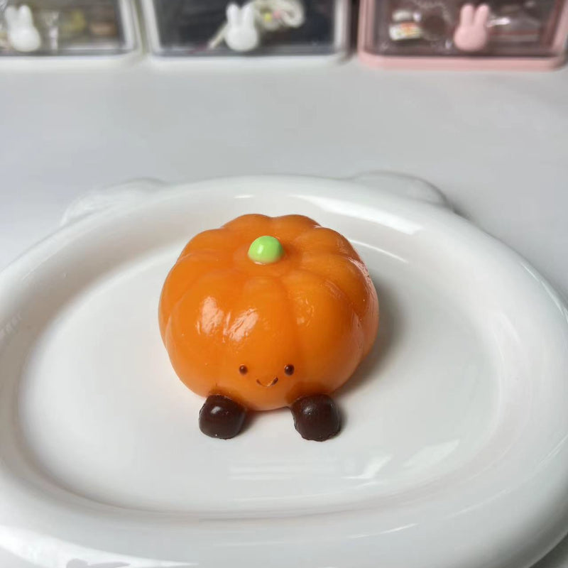 Handmade Silicone Squishy Pumpkin