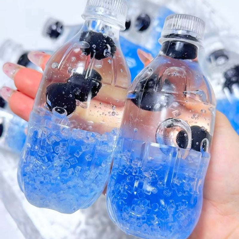 Sparkling Water （the fruit is squishy）