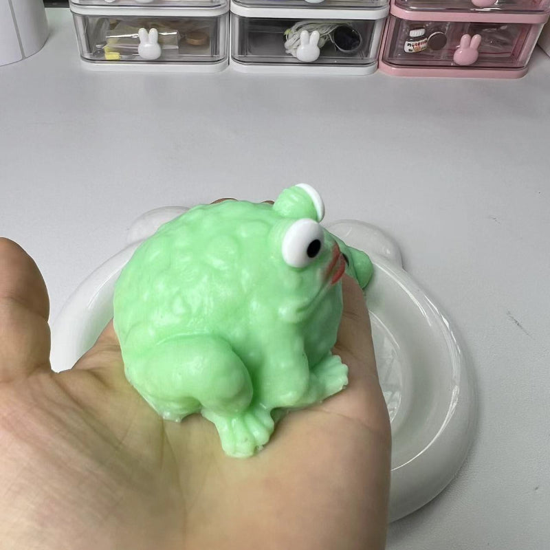 Handmade Silicone Squishy Frog