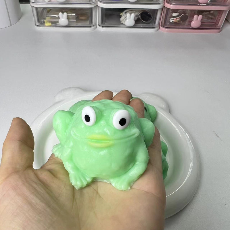 Handmade Silicone Squishy Frog