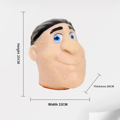 Eco-Friendly Realistic Acne Popping Stress Relief Toy Big Head Pimple Squeezer