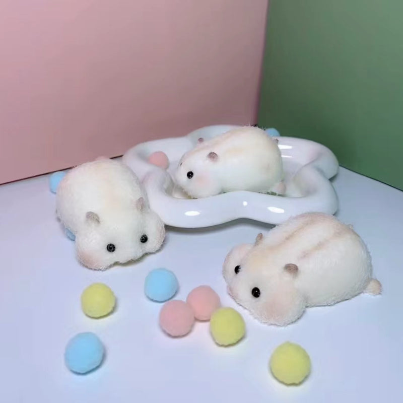 Handmade Silicone Squishy Hamster