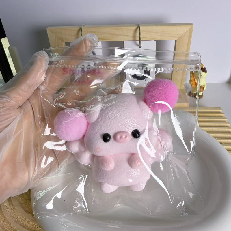 Handmade Silicone Tabab Squishy Piggy