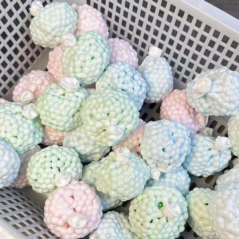 Handmade Stress Relief Balls (Includes plastic tip syringe)) Random Color