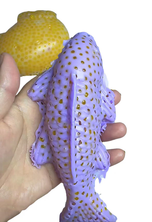 Small Carp Water Beads Pimple Popper Picky Fidget Toys for Stress Relief