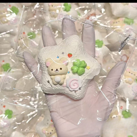 Bear Star Taba Squishy Toy