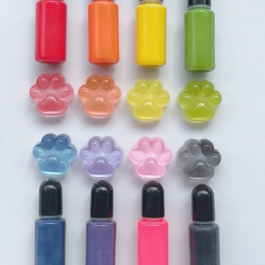 6PCS/Set Used to make transparent squishy color essence