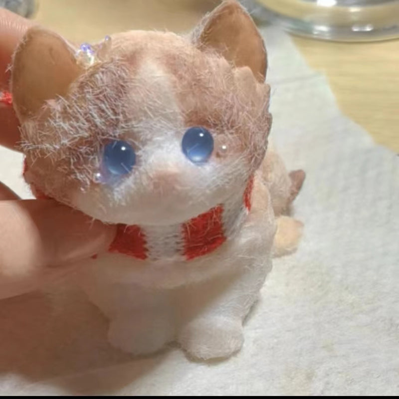 Handmade Silicone Cat Stress Relief Squishy Toy Custom Cat(send picture)